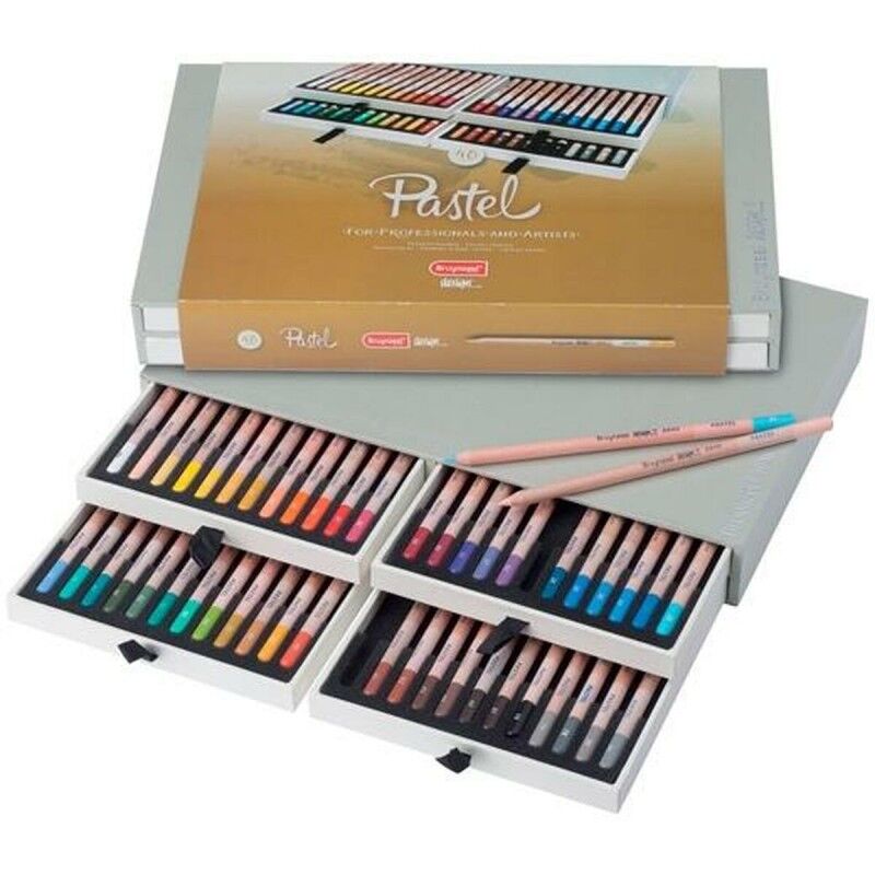 Bruynzeel|Lápis pastel Bruynzeel Design 48 Peças Estojo Multicolor Bruynzeel|Lápis pastel Bruynzeel Design 48 Peças Estojo Multicolor