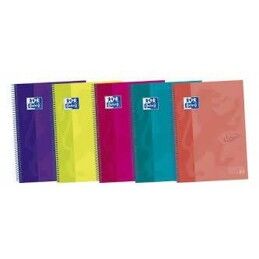 Oxford|Caderno Oxford European Book Multicolor A4 5 Peças 120 Folhas
