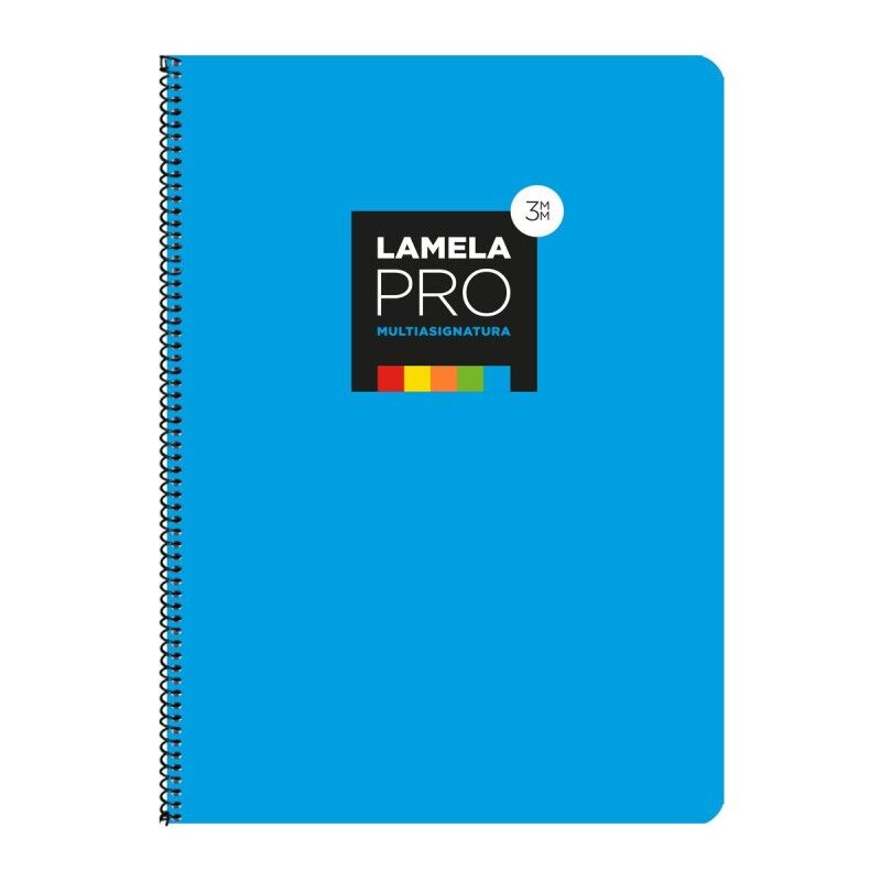 Lamela|Caderno Lamela Azul Din A4 5 Peças 100 Folhas Lamela|Caderno Lamela Azul Din A4 5 Peças 100 Folhas