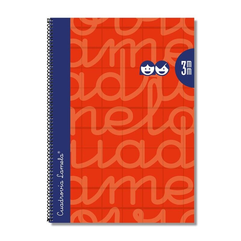 Lamela|Caderno Lamela Vermelho Din A4 5 Peças 80 Folhas Lamela|Caderno Lamela Vermelho Din A4 5 Peças 80 Folhas