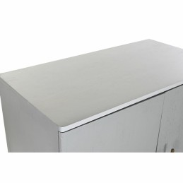 Mobiliário Auxiliar DKD Home Decor BAR Dourado Branco Ferro Madeira de mangueira (85 x 45 x 110 cm)