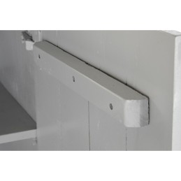 Mobiliário Auxiliar DKD Home Decor BAR Dourado Branco Ferro Madeira de mangueira (85 x 45 x 110 cm)