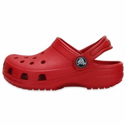 Chinelos para Crianças Crocs Classic Clog T Vermelho