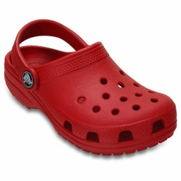 Chinelos para Crianças Crocs Classic Clog T Vermelho