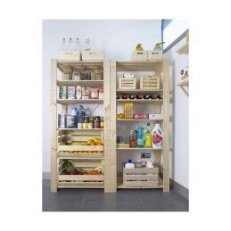Astigarraga|Caixa de Organização Empilhável Astigarraga 60 x 28,5 x 35,3 cm Madeira Pinheiro