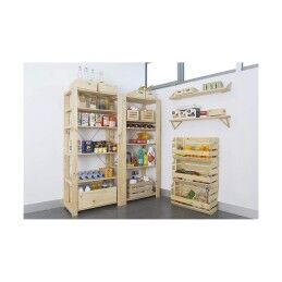 Astigarraga|Caixa de Organização Empilhável Astigarraga 60 x 28,5 x 35,3 cm Madeira Pinheiro