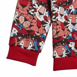 Adidas|Conjunto Desportivo para Crianças Jogger Adidas Vermelho