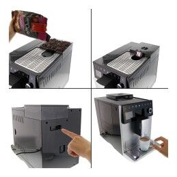 Melitta|Cafeteira Superautomática Melitta F 630-101 1400W Prateado 1400 W 15 bar 1,8 L