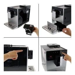 Melitta|Cafeteira Superautomática Melitta F 630-101 1400W Prateado 1400 W 15 bar 1,8 L