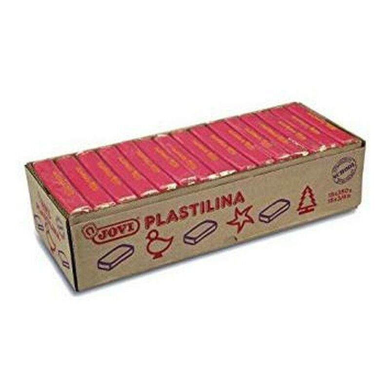 Jovi|Plasticina Jovi School Vermelho (15 Peças) Jovi|Plasticina Jovi School Vermelho (15 Peças)