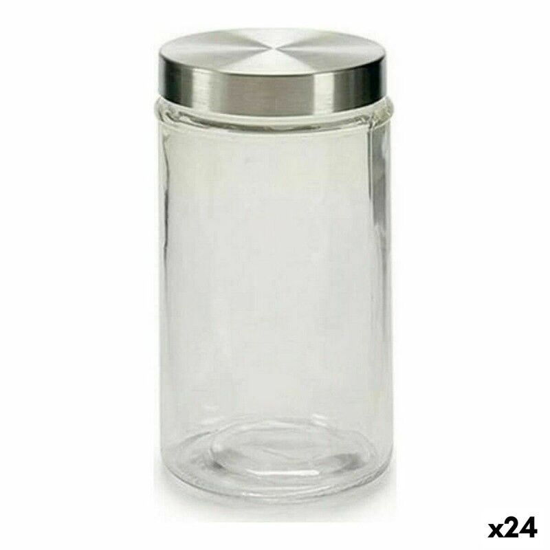 Vivalto|Bote Vivalto CWCX07A-7/DH6 Transparente Prateado 1 L (24 Unidades)
