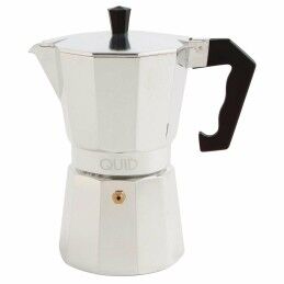 Quid|Cafeteira Italiana Quid Cesena Aço Alumínio Baquelite 6 Copos (6 Unidades)