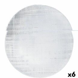 Bidasoa|Sousplat Bidasoa Ikonic Transparente Vidro Ø 28 cm (6 Unidades) (Pack 6x)
