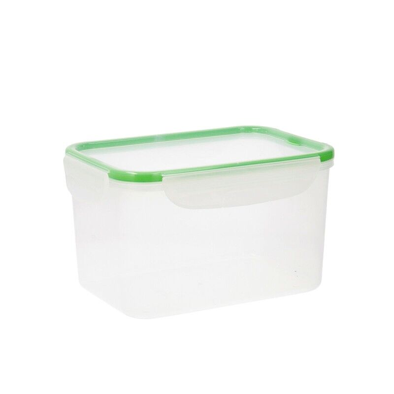 Quid|Lancheira Quid Greenery 2,8 L Transparente Plástico (4 Unidades) (Pack 4x) Quid|Lancheira Quid Greenery 2,8 L Transparente Plástico (4 Unidades) (Pack 4x)