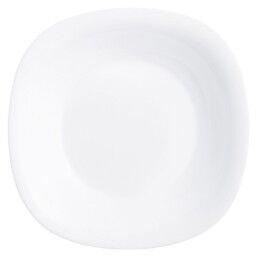 Luminarc|Prato Fundo Luminarc Carine Branco Vidro (Ø 23,5 cm) (24 Unidades)