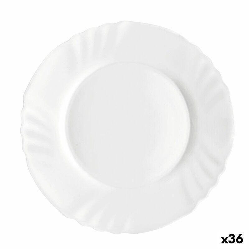 Bormioli Rocco|Prato de Sobremesa Bormioli Rocco Ebro Branco Vidro (20 cm) (36 Unidades) Bormioli Rocco|Prato de Sobremesa Bormioli Rocco Ebro Branco Vidro (20 cm) (36 Unidades)