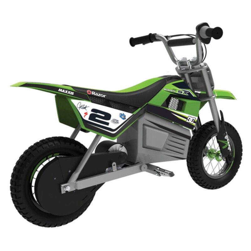 Razor|Scooter eléctrica para crianças Razor Dirt Rocket SX350 McGrath Branco Preto Verde Cinzento