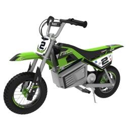 Razor|Scooter eléctrica para crianças Razor Dirt Rocket SX350 McGrath Branco Preto Verde Cinzento