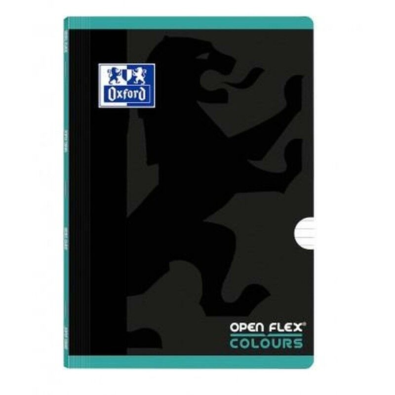 Oxford|Caderno Oxford OPENFLEX Menta A4 48 Folhas Às riscas Grampos 10 Unidades (10 Peças) Oxford|Caderno Oxford OPENFLEX Menta A4 48 Folhas Às riscas Grampos 10 Unidades (10 Peças)