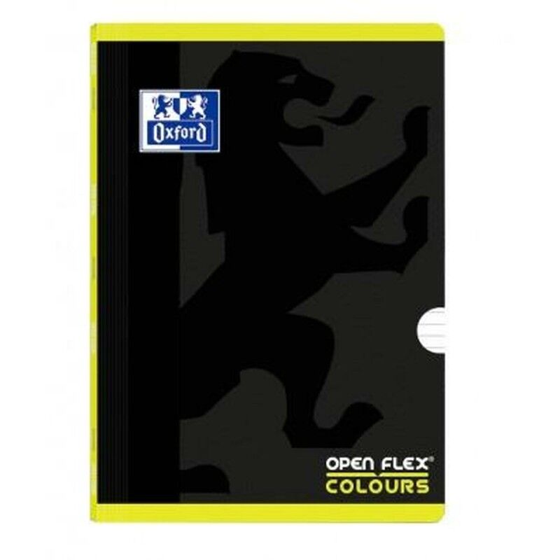 Oxford|Caderno Oxford OPENFLEX Lima A4 48 Folhas Às riscas Grampos 10 Unidades (10 Peças) Oxford|Caderno Oxford OPENFLEX Lima A4 48 Folhas Às riscas Grampos 10 Unidades (10 Peças)
