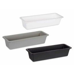Kinvara|Organizador de Talheres Kinvara CN18819 Branco Preto Borracha natural Polipropileno 8,5 x 5 x 24 cm (36 Unidades)