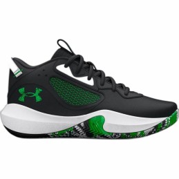 Sapatilhas de Basquetebol para Adultos Under Armour Gs Lockdown Preto