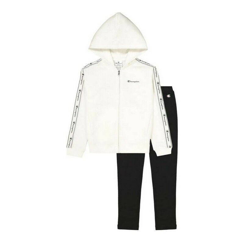 Champion|Fato de Treino Infantil Champion Crewneck Branco Champion|Fato de Treino Infantil Champion Crewneck Branco