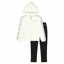 Champion|Fato de Treino Infantil Champion Crewneck Branco