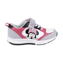 Sapatilhas de Desporto Infantis Minnie Mouse Cinzento Cor de Rosa