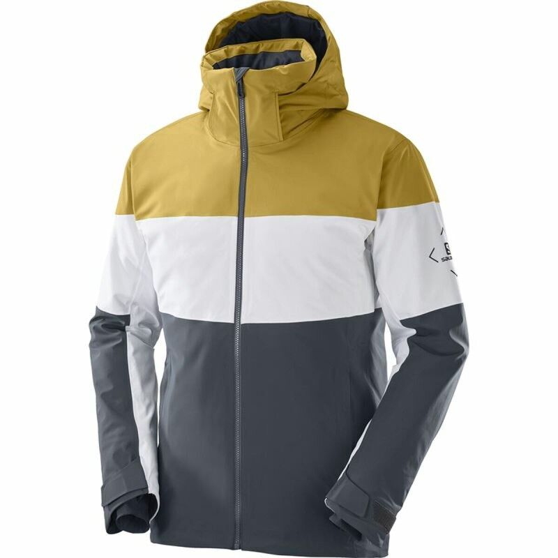 Salomon|Casaco de Esqui Salomon Slalom Cinzento Homem Salomon|Casaco de Esqui Salomon Slalom Cinzento Homem