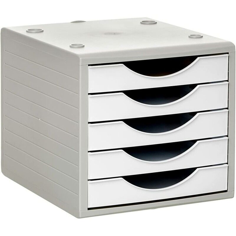 Archivo 2000|Arquivador modular Archivo 2000 ArchivoTec Serie 4000 5 gavetas Din A4 Branco Pastel 34 x 27 x 26 cm Archivo 2000|Arquivador modular Archivo 2000 ArchivoTec Serie 4000 5 gavetas Din A4 Branco Pastel 34 x 27 x 26 cm