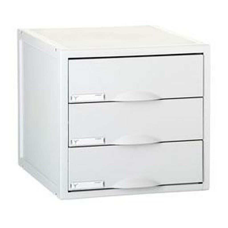 Archivo 2000|Arquivador modular Archivo 2000 ArchiSystem 3 gavetas Cinzento 35,6 x 31,6 x 20,3 cm Archivo 2000|Arquivador modular Archivo 2000 ArchiSystem 3 gavetas Cinzento 35,6 x 31,6 x 20,3 cm