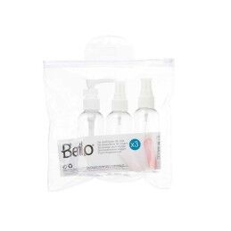 Berilo|Conjunto de Viagem Berilo CH56289 Branco Transparente Plástico (36 Unidades)