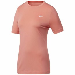 Camisola de Manga Curta Mulher Workout Ready Reebok Supremium Cor de Rosa