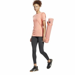 Camisola de Manga Curta Mulher Workout Ready Reebok Supremium Cor de Rosa