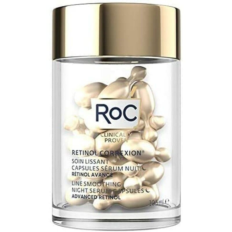 Roc|Sérum Facial Roc Line Smoothing Retinol Noite 30 Cápsulas Roc|Sérum Facial Roc Line Smoothing Retinol Noite 30 Cápsulas
