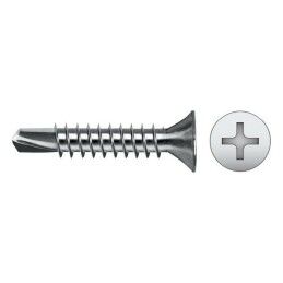 CELO|Parafuso autorroscante CELO 4,8 x 38 mm 500 Unidades Zincado Cabeça de contrapeso