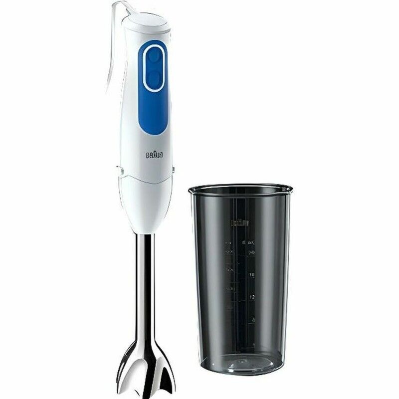 Braun|Batedora de Mão Braun MQ 3000 WH 600 ml Azul/Branco 700 W Braun|Batedora de Mão Braun MQ 3000 WH 600 ml Azul/Branco 700 W