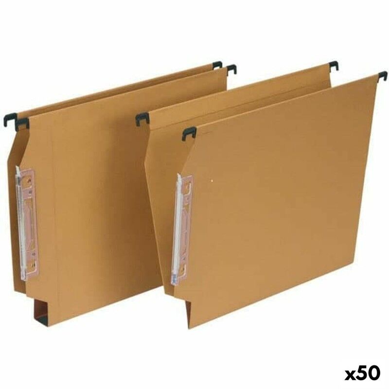 Grafoplas|Pasta suspensa Grafoplas Visor Transparente Castanho Din A4 Grafoplas|Pasta suspensa Grafoplas Visor Transparente Castanho Din A4