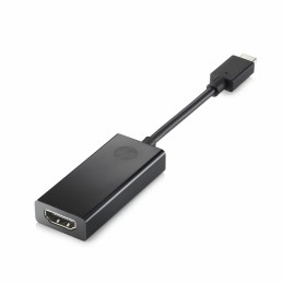 Adaptador USB-C para HDMI HP 2PC54AAABB Preto