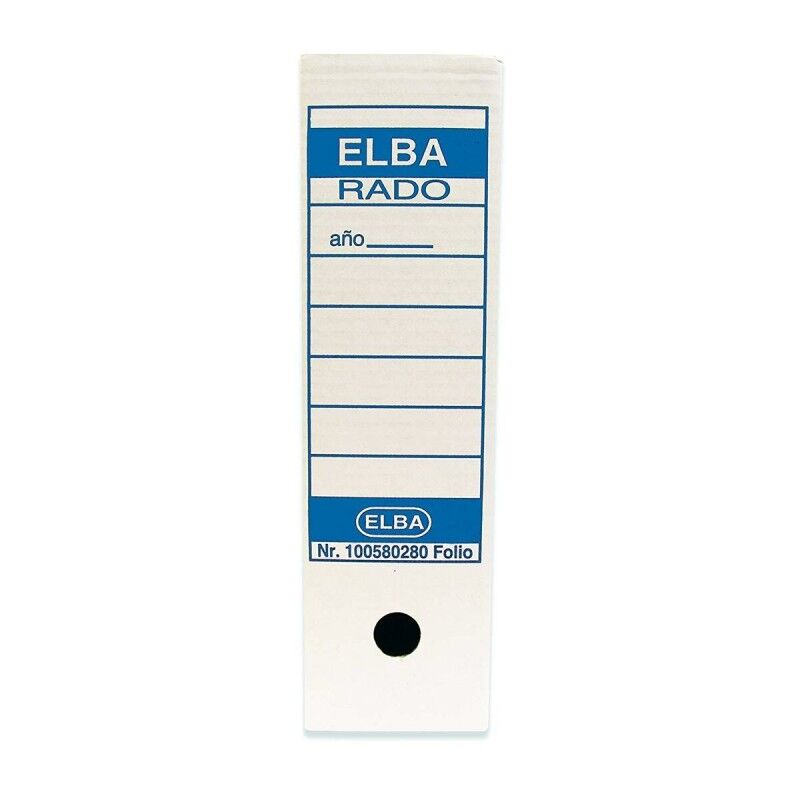 Elba|Caixa de Arquivo Elba Branco Din A4 Elba|Caixa de Arquivo Elba Branco Din A4