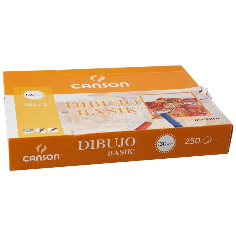 Canson|Papel de desenho Canson Basik 250 Folhas Canson|Papel de desenho Canson Basik 250 Folhas