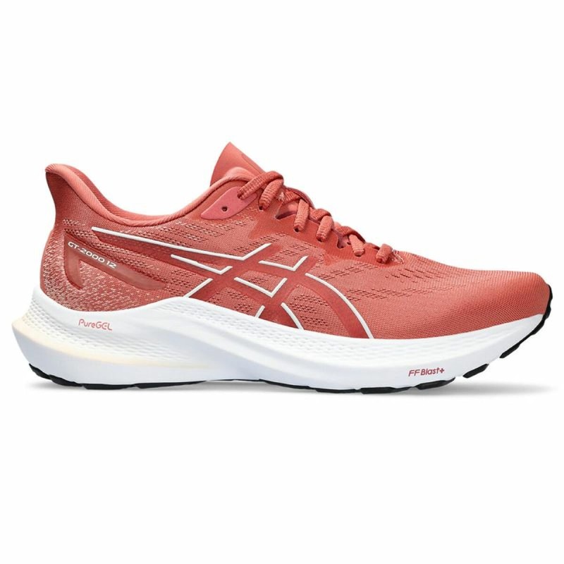 Sapatilhas de Running para Adultos Asics Gt-2000 12 Mulher Laranja