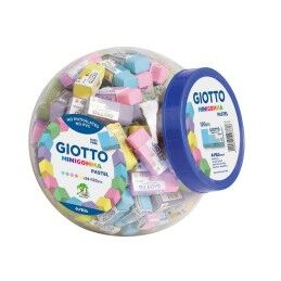 Giotto|Conjunto de Borrachas Giotto MiniGomma Multicolor Pastel 120 Peças
