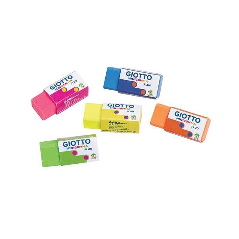 Giotto|Borracha Giotto Gomma Flúor Flexível 120 Peças Giotto|Borracha Giotto Gomma Flúor Flexível 120 Peças