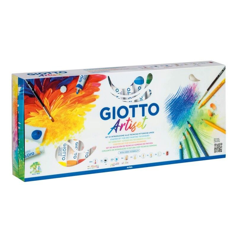 Giotto|Conjunto de Desenho Giotto Artiset 65 Peças Multicolor Giotto|Conjunto de Desenho Giotto Artiset 65 Peças Multicolor