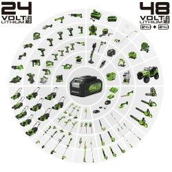Greenworks|Bateria de lítio recarregável Greenworks 2932407 220-240 V