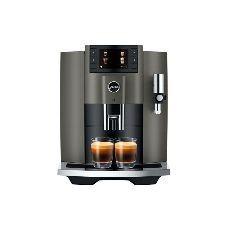 Jura|Cafeteira Superautomática Jura E8 Dark Inox (EC) 1450 W 15 bar 1,9 L Jura|Cafeteira Superautomática Jura E8 Dark Inox (EC) 1450 W 15 bar 1,9 L