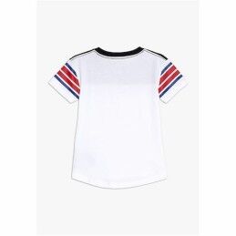Converse|Camisola de Manga Curta Infantil Converse Retro Sport Branco