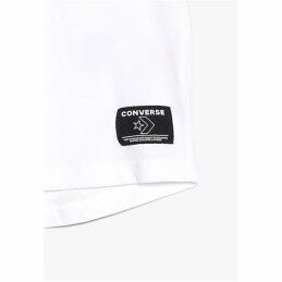Converse|Camisola de Manga Curta Infantil Converse Retro Sport Branco